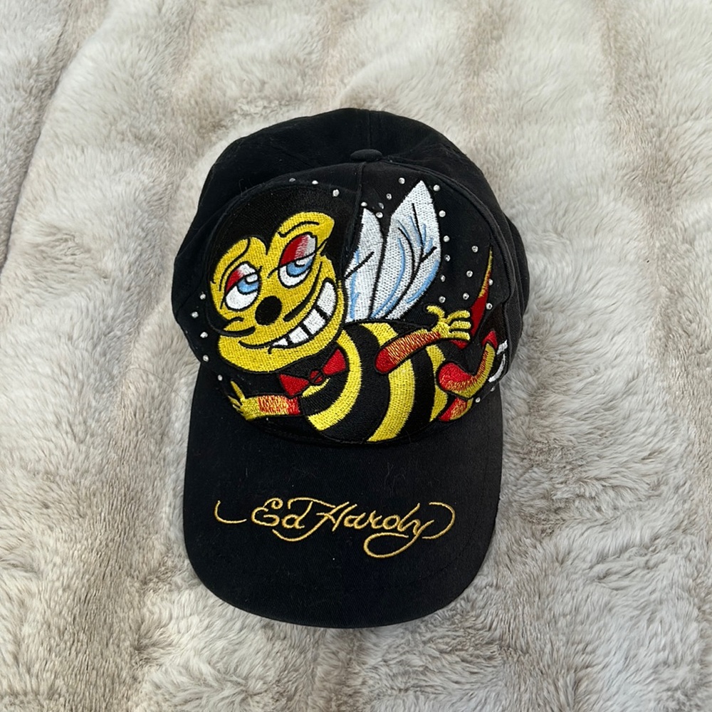 Ed Hardy Embroidered Hat Vintage